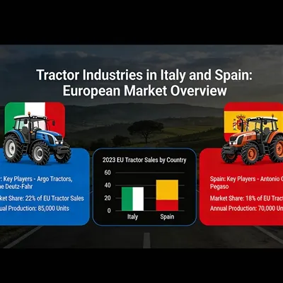 Las industrias tractoras de Italia y España en el mercado europeo