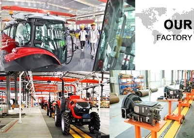 ¿Qué empresas poseen una fuerte competitividad en la industria de los tractores?