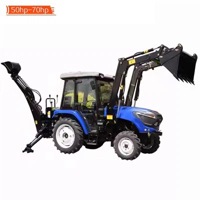 Tractor de utilidad azul 4WD